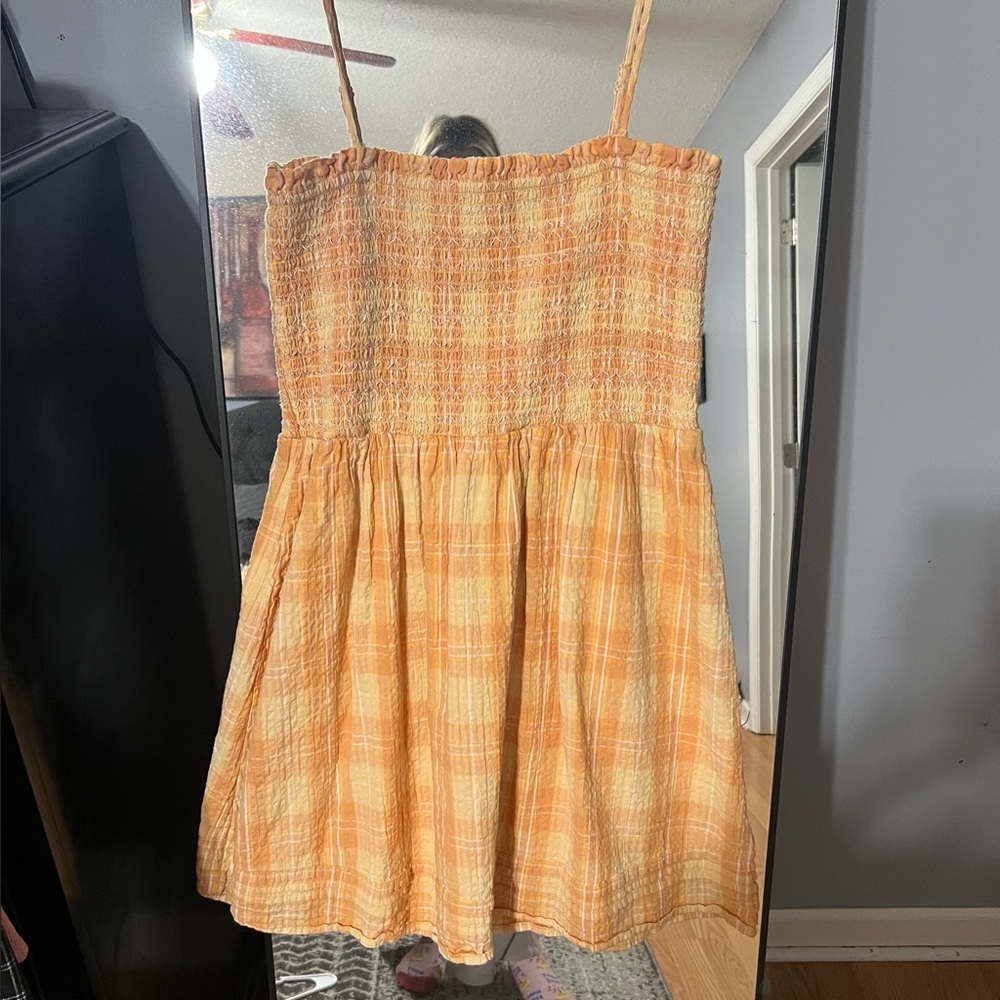 America Eagle Sun Dress (Orange)